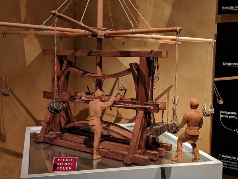 Illustration for article titled Pictures from the Reagan Library: The da Vinci Exhibit